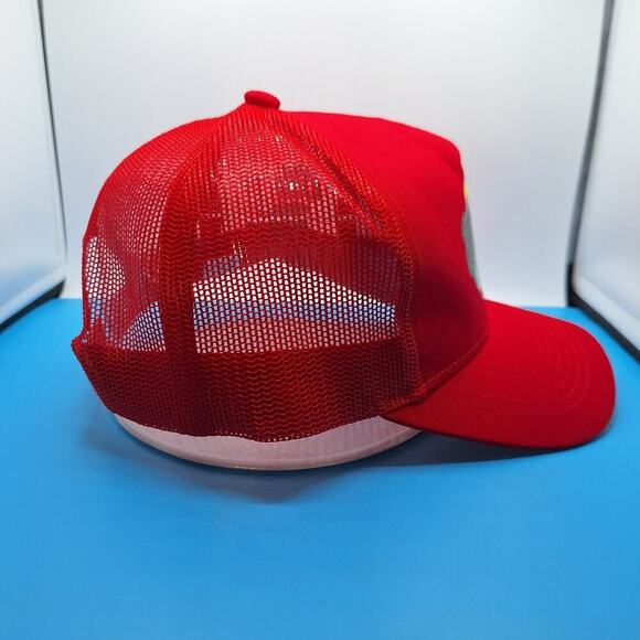 Bass Pro Shops Mesh Hat Cap Adjustable Snapback Trucker Ole Miss Rebels Patch - Picture 5 of 7